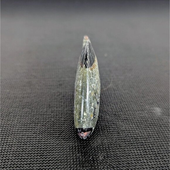 Hand Carved / Painted Small Fish Sculpture - Picture 4 of 4